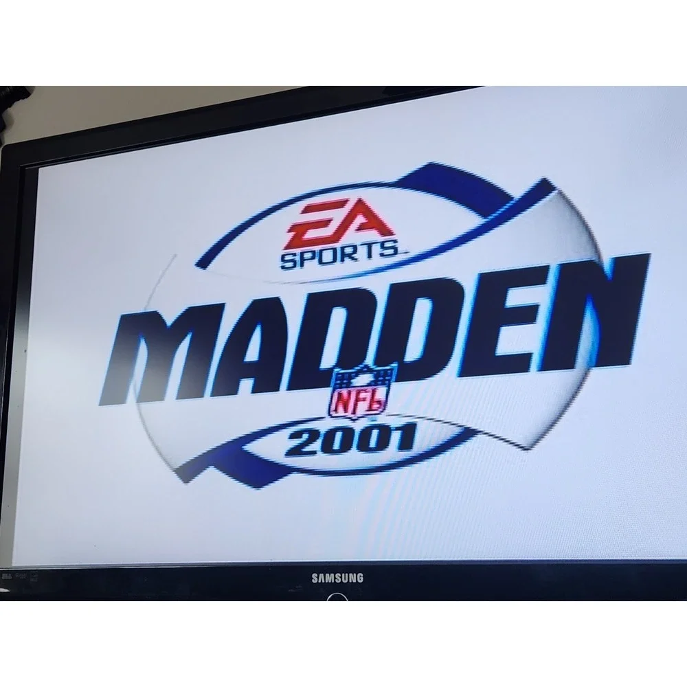 Madden NFL PS2 Disc Lot –  Madden 2001, Madden 08 & Madden 09 – Tested Working